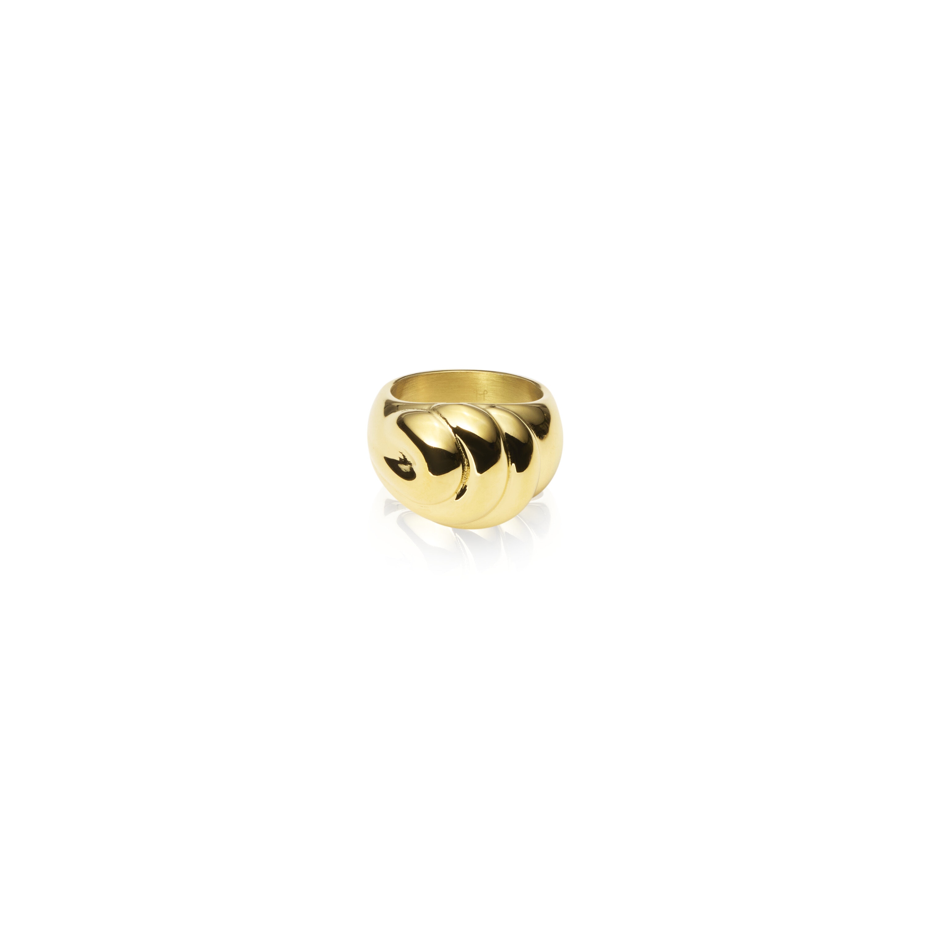 Deco Bold Gold Ring #54