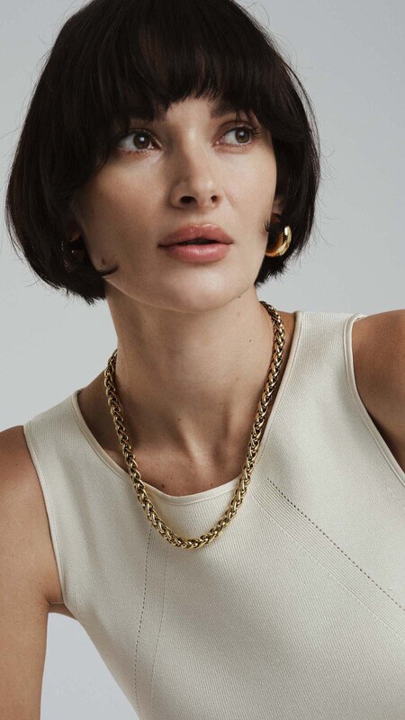  Rebel Chain Gold Necklace