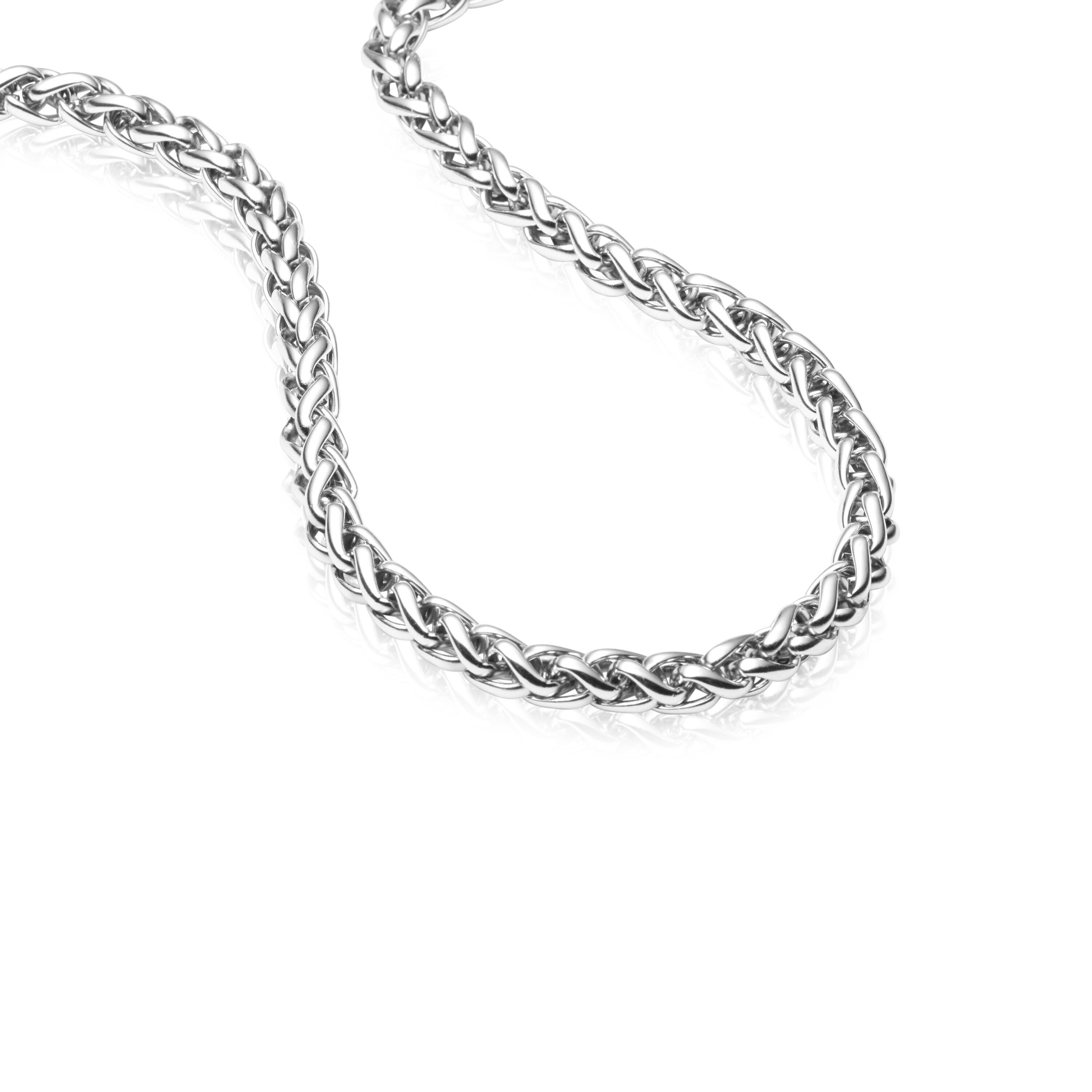 Rebel Chain Silver Necklace
