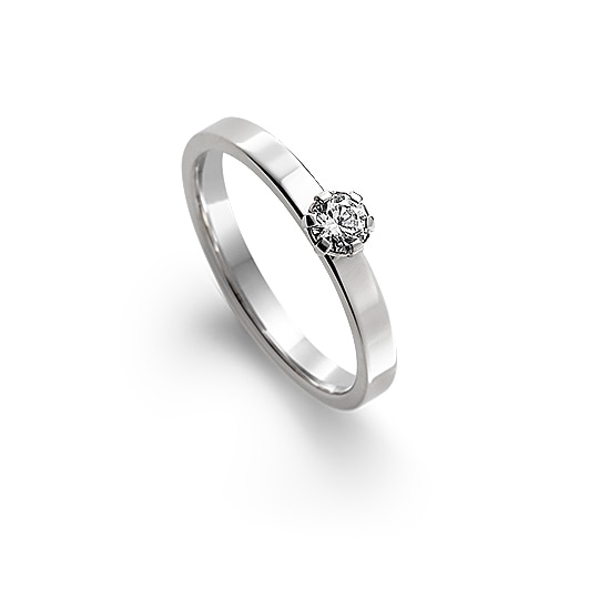 Meja 0,20 ct vitguld