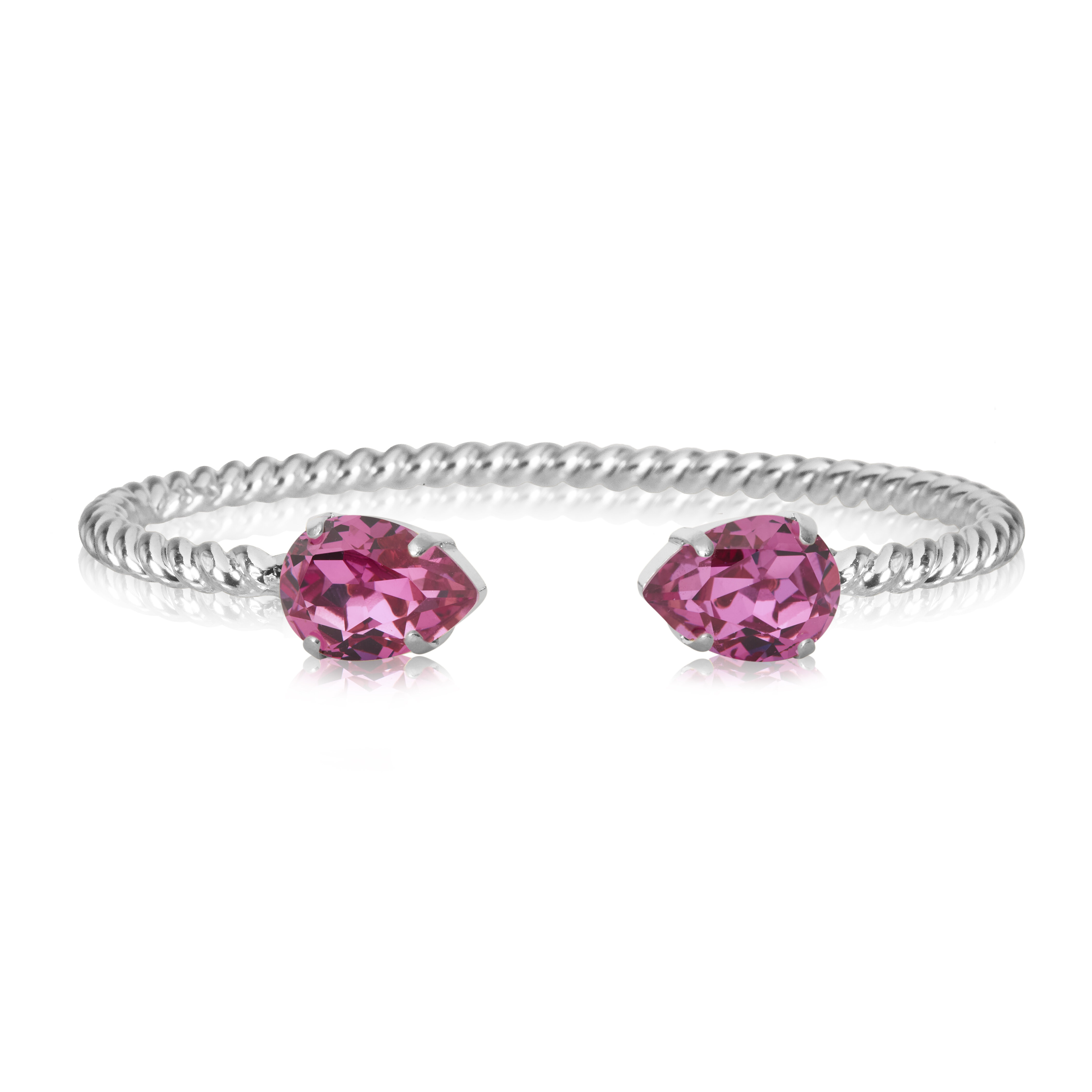 Mini Drop Bracelet / Dark Rose