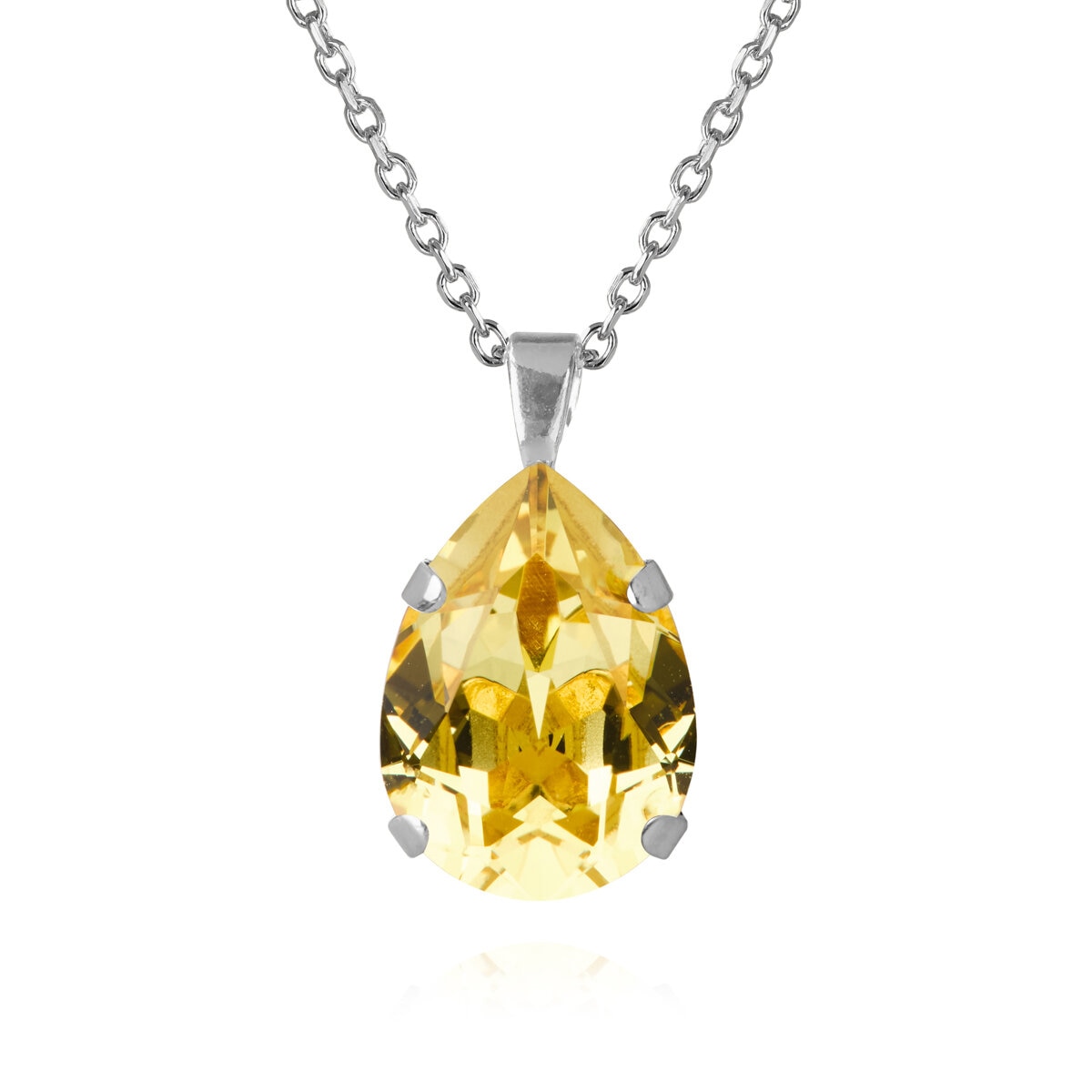 Mini Drop Necklace / ReCreated™ Dark Jonquil