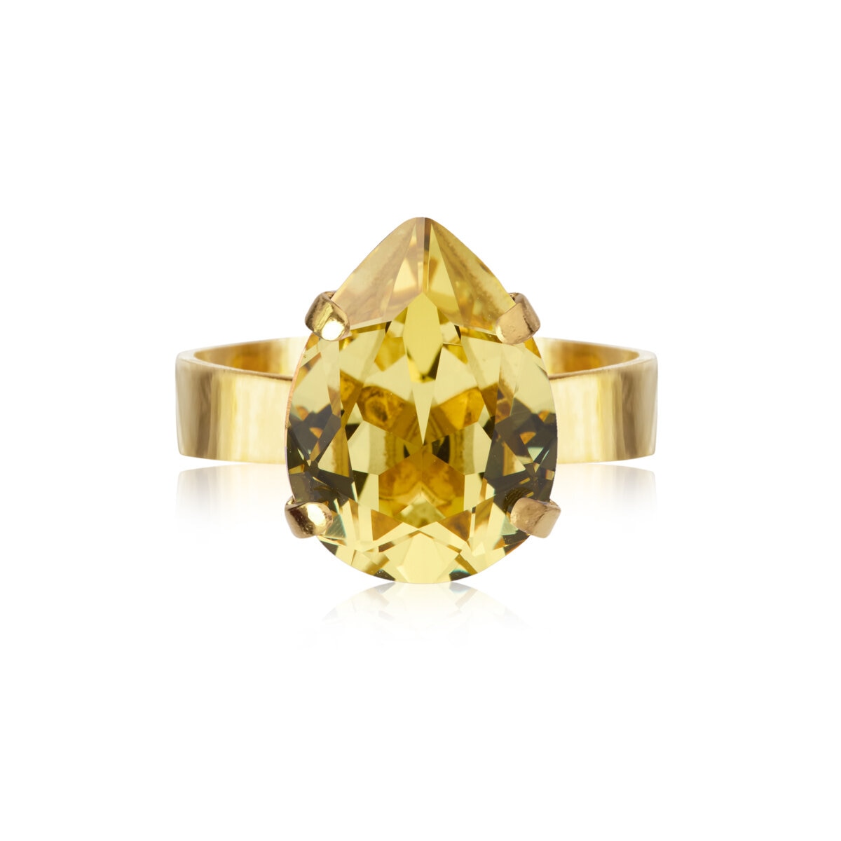 Mini Drop Ring / ReCreated™ Dark Jonquil