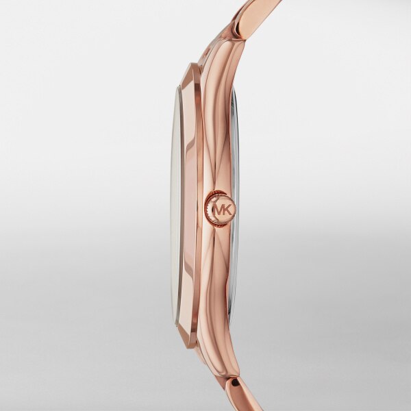 Slim runway rose gold