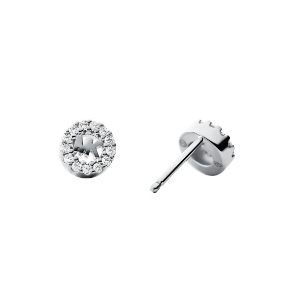 Stud earrings silver