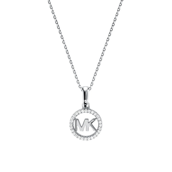 Charms logo silver-tone