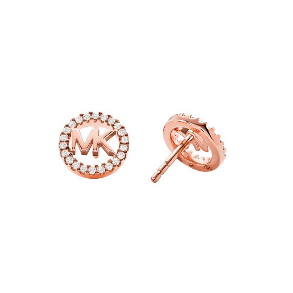 Premium earstuds rose gold/cz