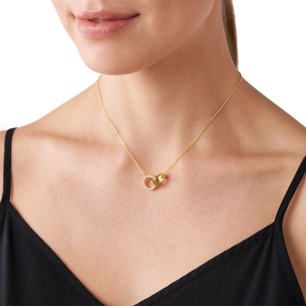 Premium necklace circles (gold)