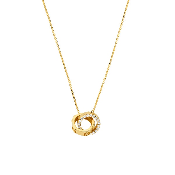 Premium necklace circles (gold)
