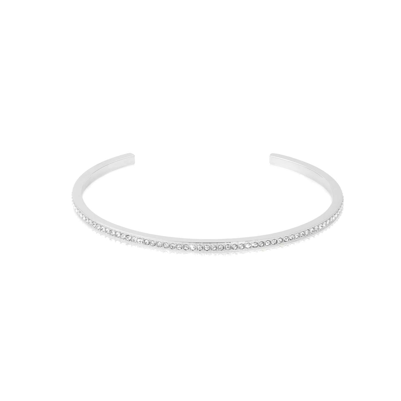 Fancy Bangle Silver Medium