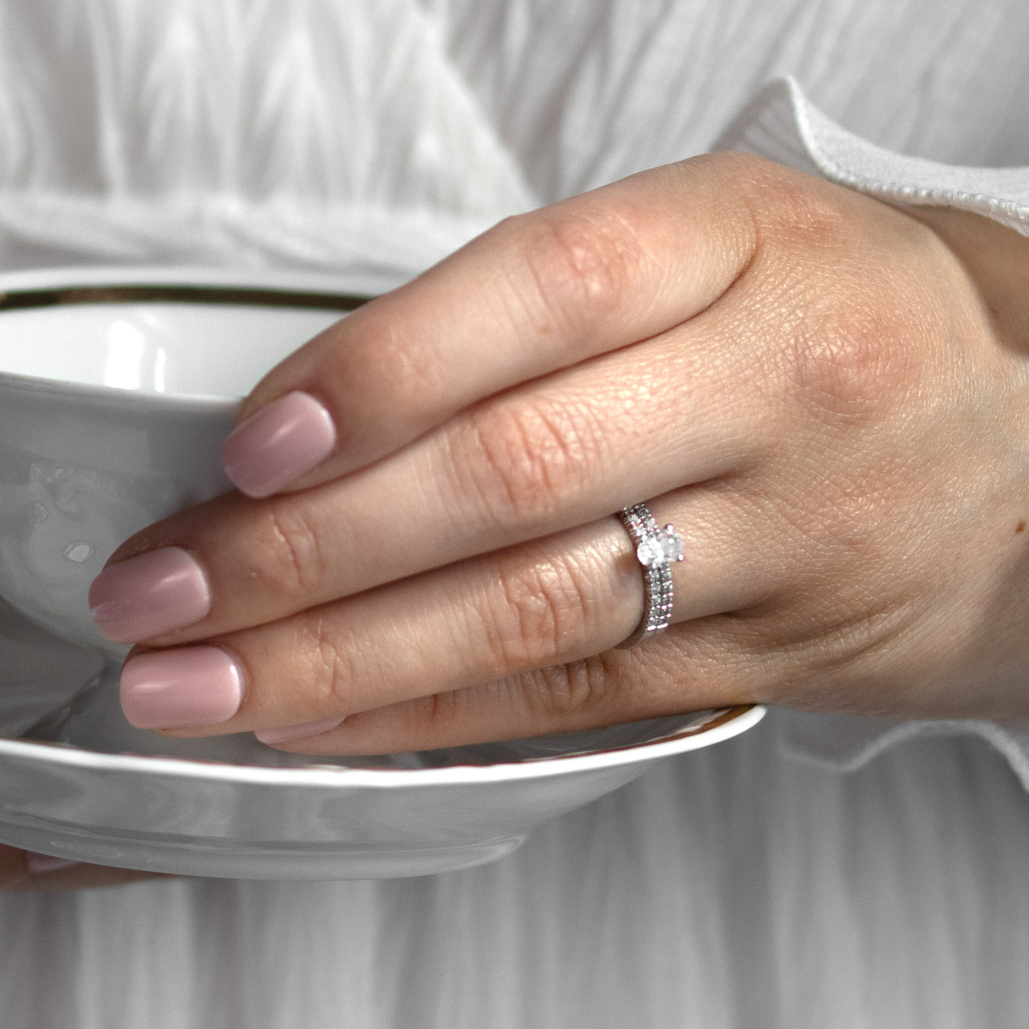 Sofia 0,12 ct rödguld
