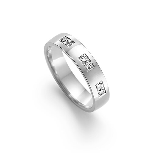 Nancy 0,12 ct vitguld