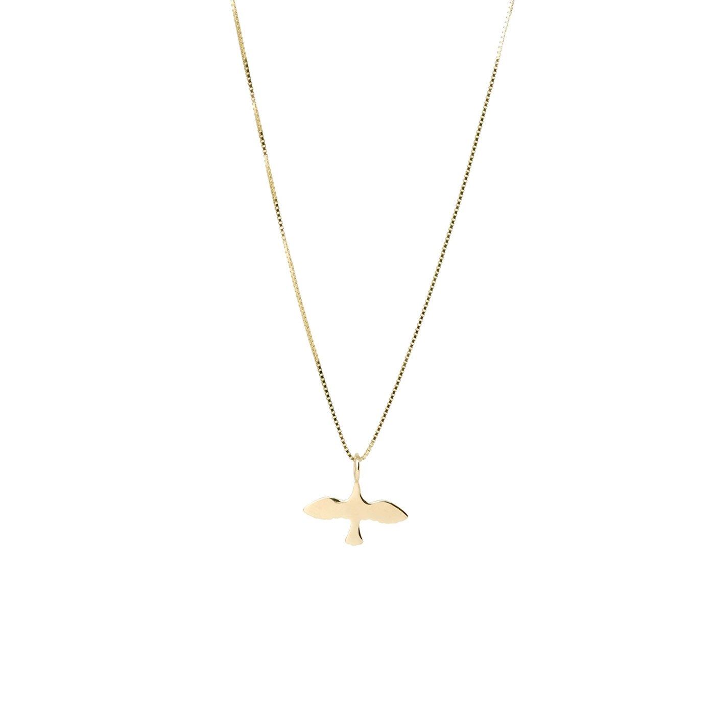 Mini Dove Necklace Gold