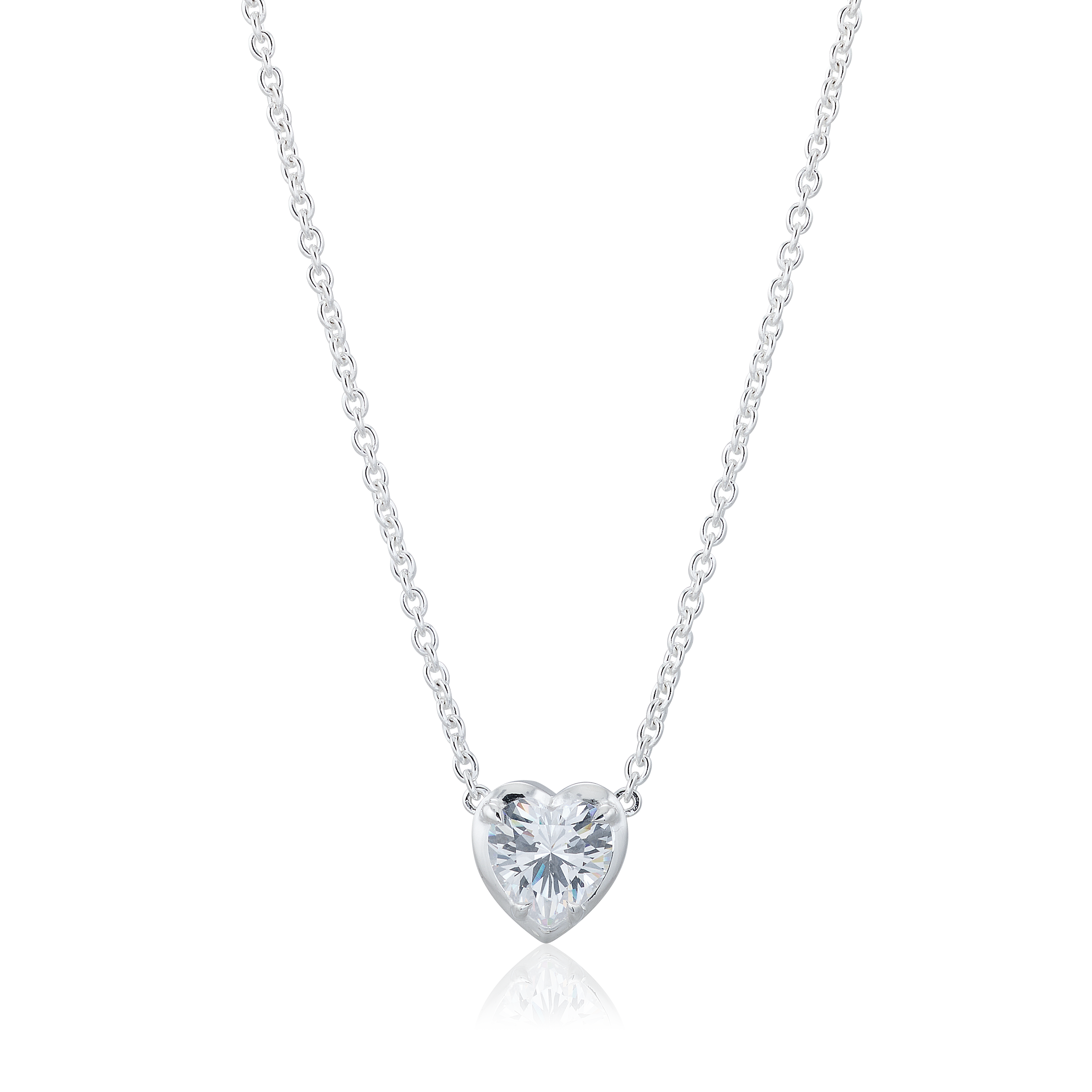 Crazy Diamond Heart halsband