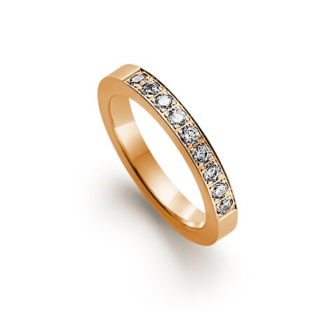 Olivia 0,45 ct rödguld