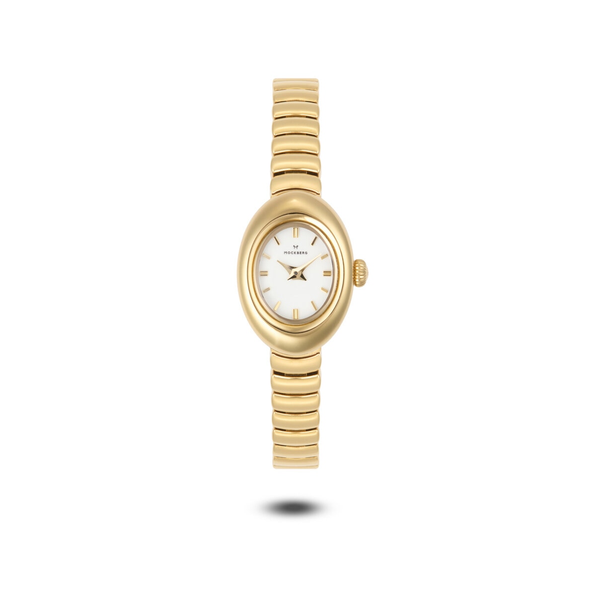 Belle Oval Petite Gold Watch