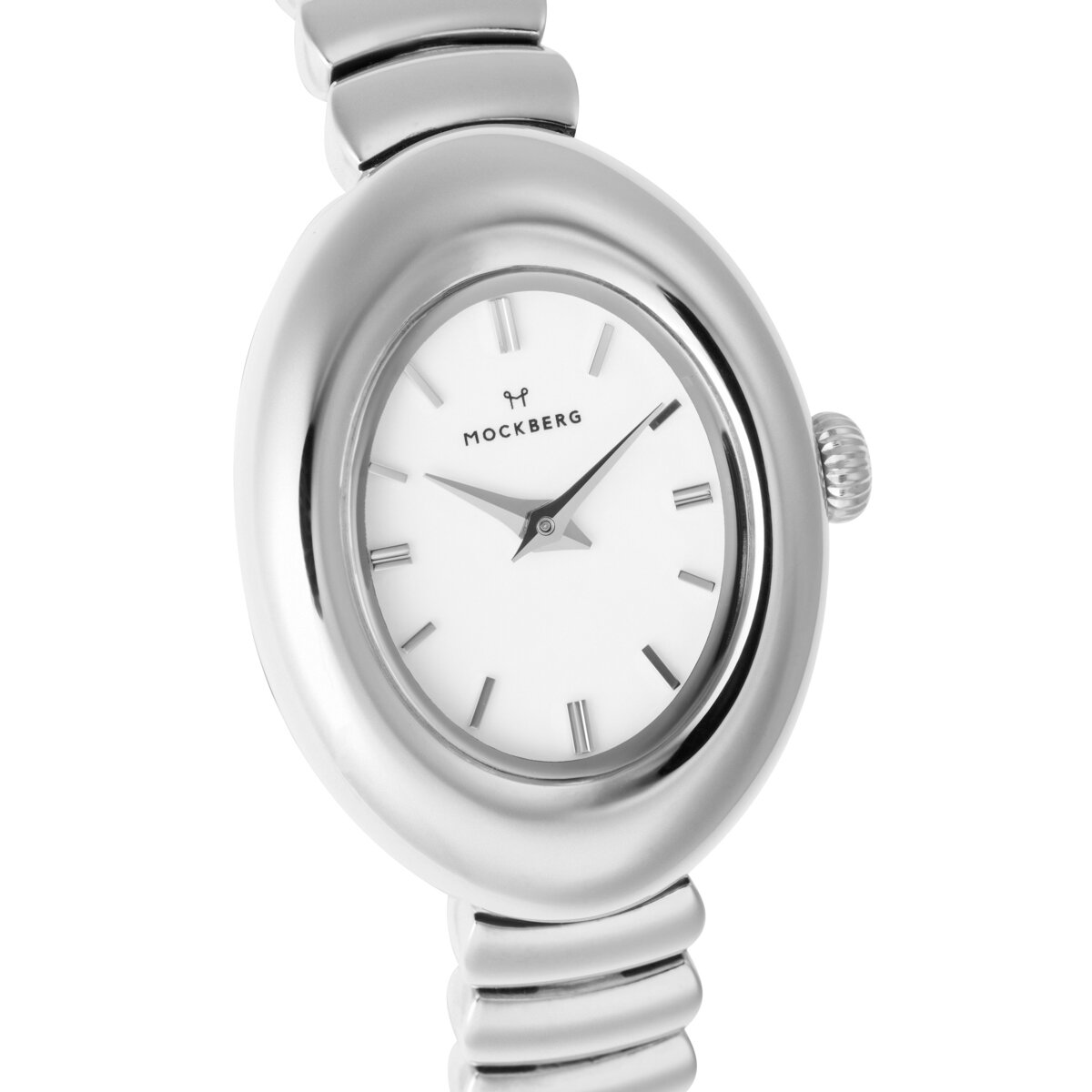 Belle Oval Steel Watch