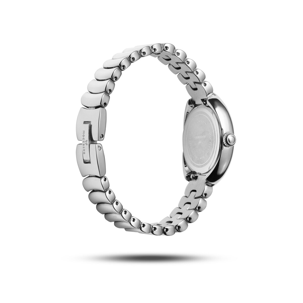 Belle Oval Steel Watch