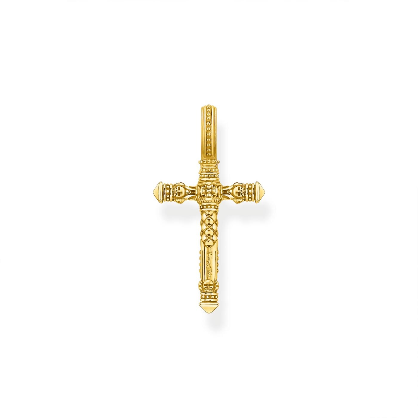 Hängsmycke Kors förgyllt