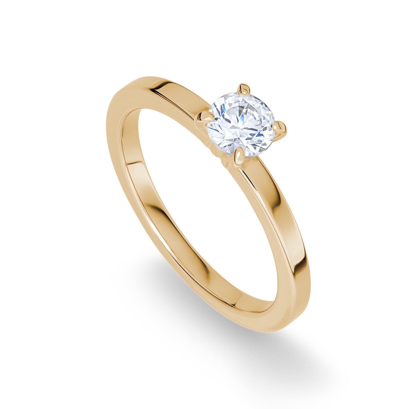 Peggy 0,50ct rödguld