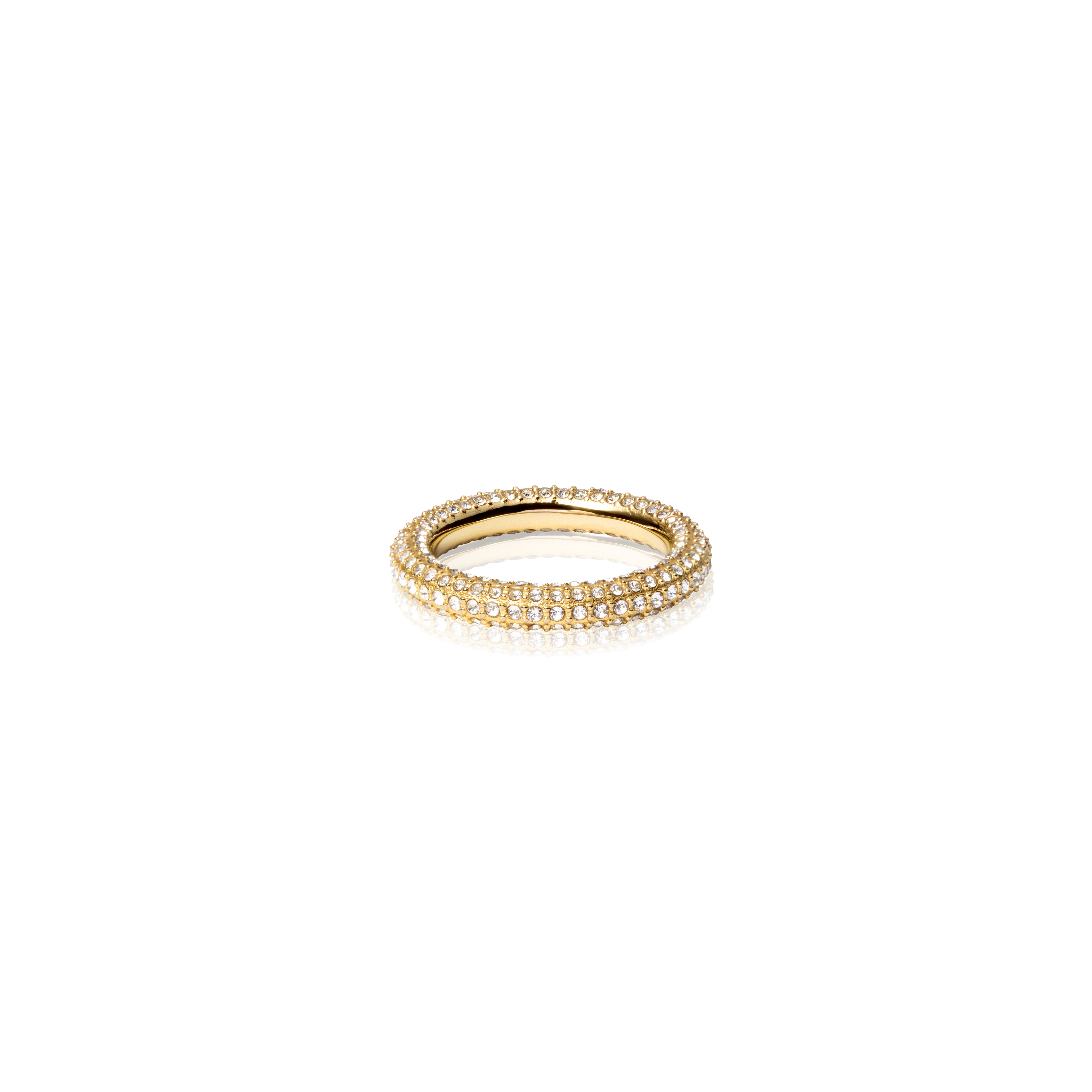 Pavé eternal gold ring #54