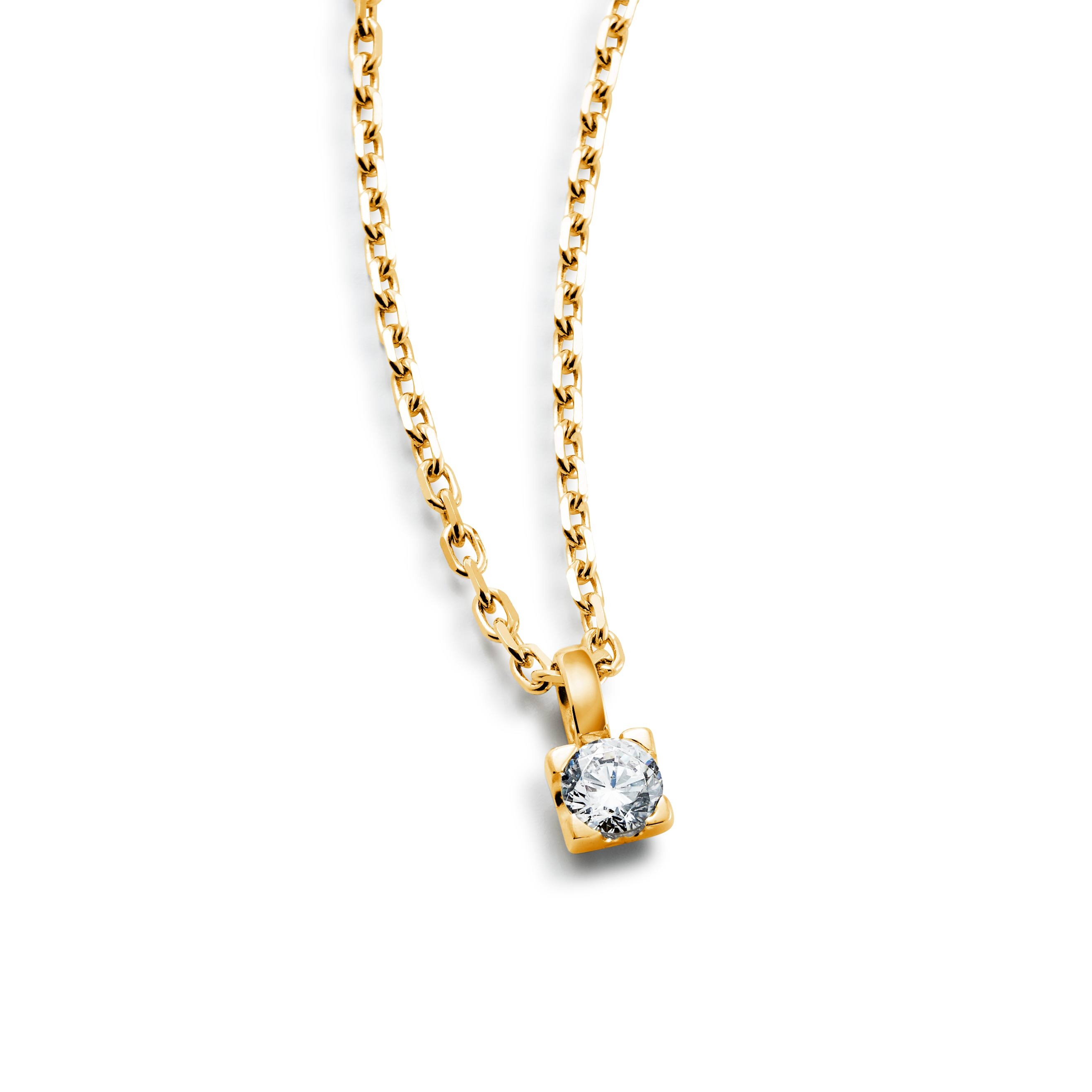 Robyn hänge 18K rödguld 0,25 ct