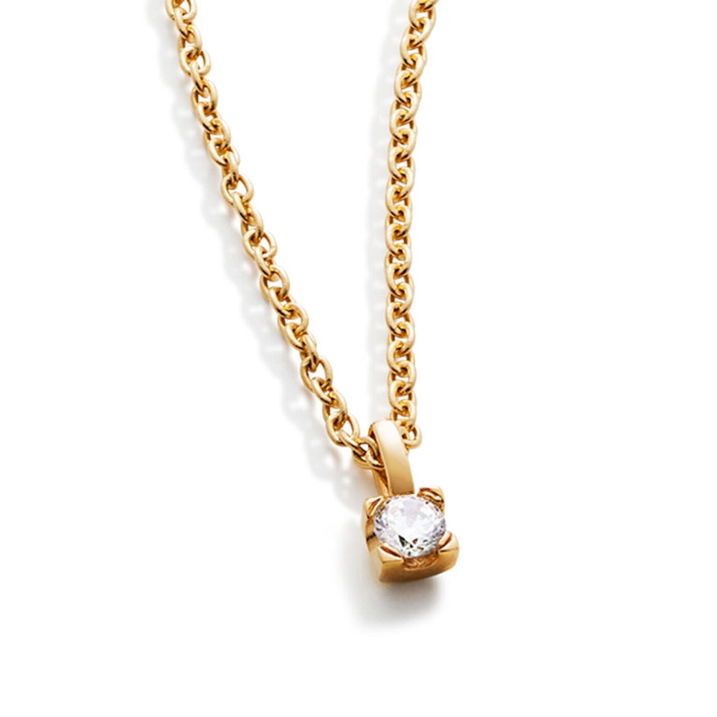 Robyn hänge 18K rödguld 0,40 ct