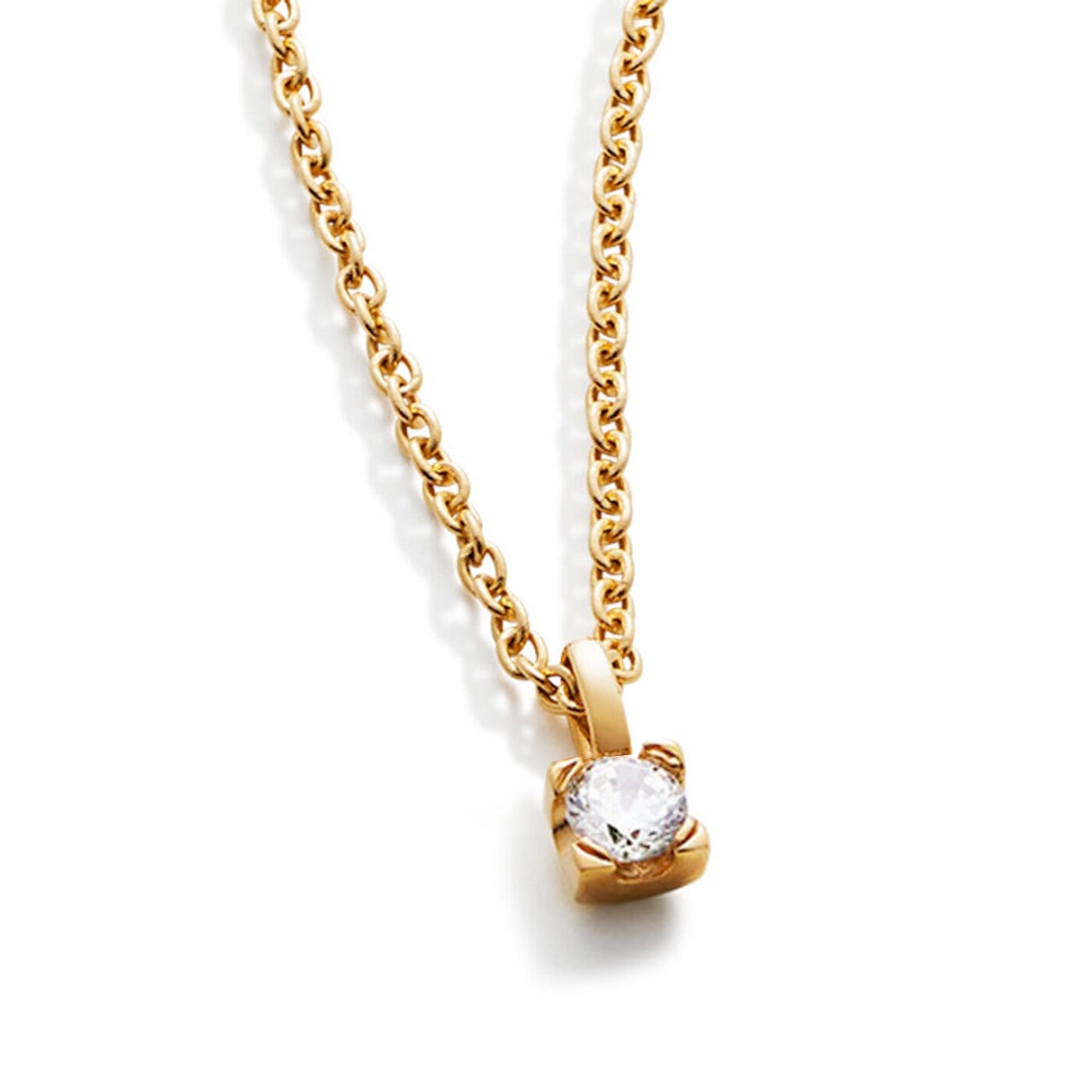 Robyn hänge 18K rödguld 0,50 ct