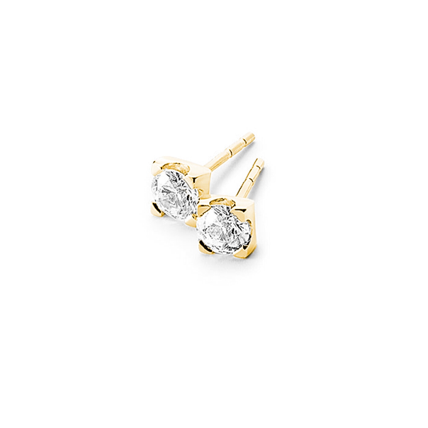 Robyn örhängen 18K rödguld 2x0,25 ct