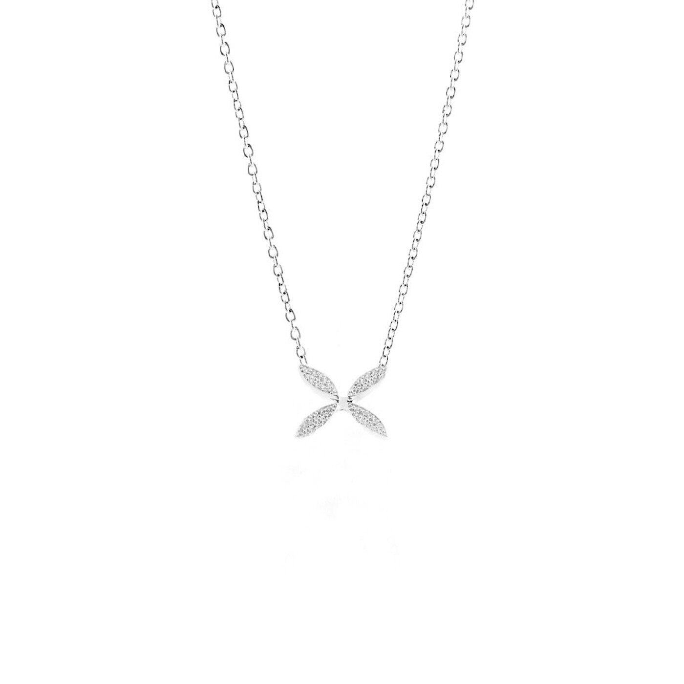 Sparkling ellipse mini halsband
