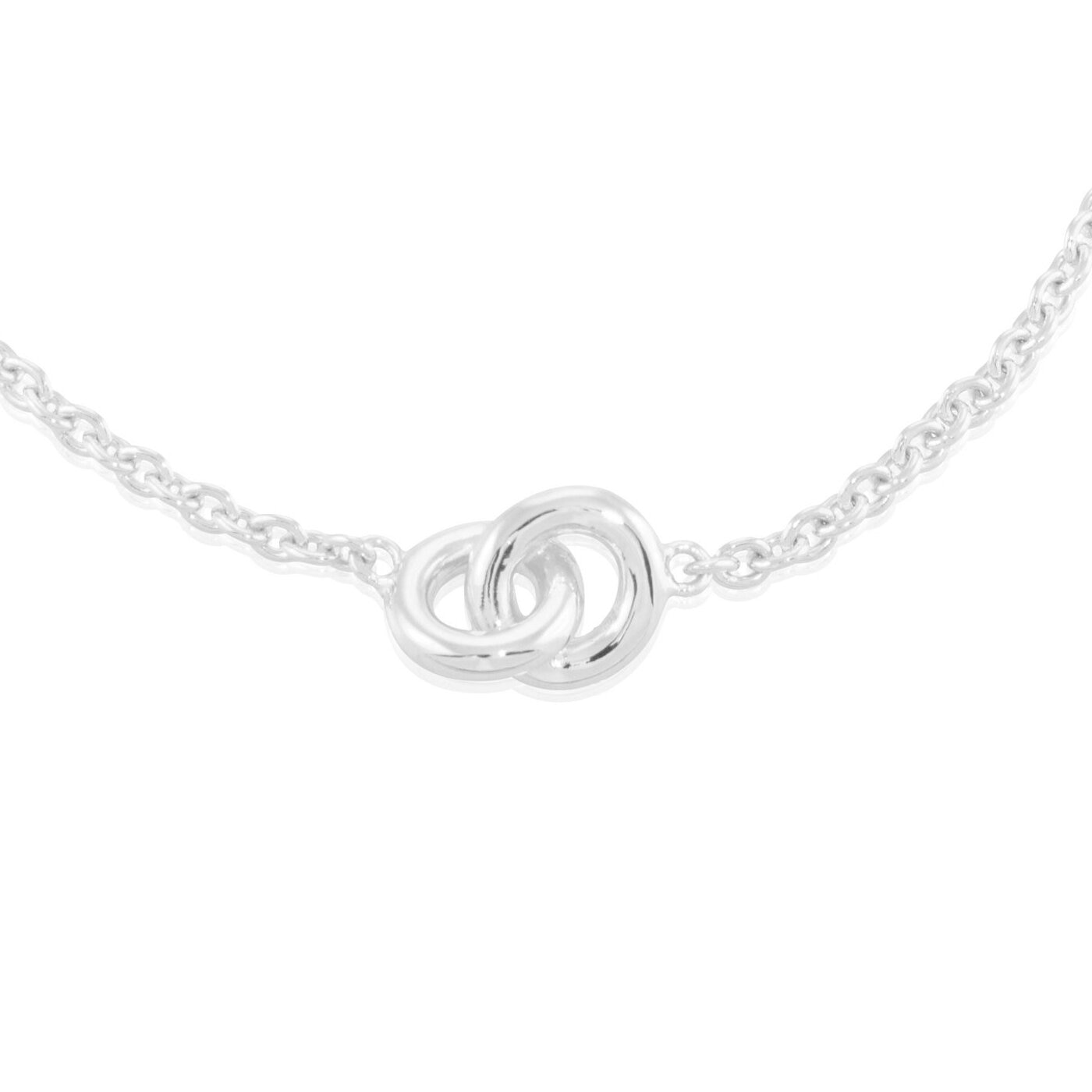 The knot mini bracelet (silver)