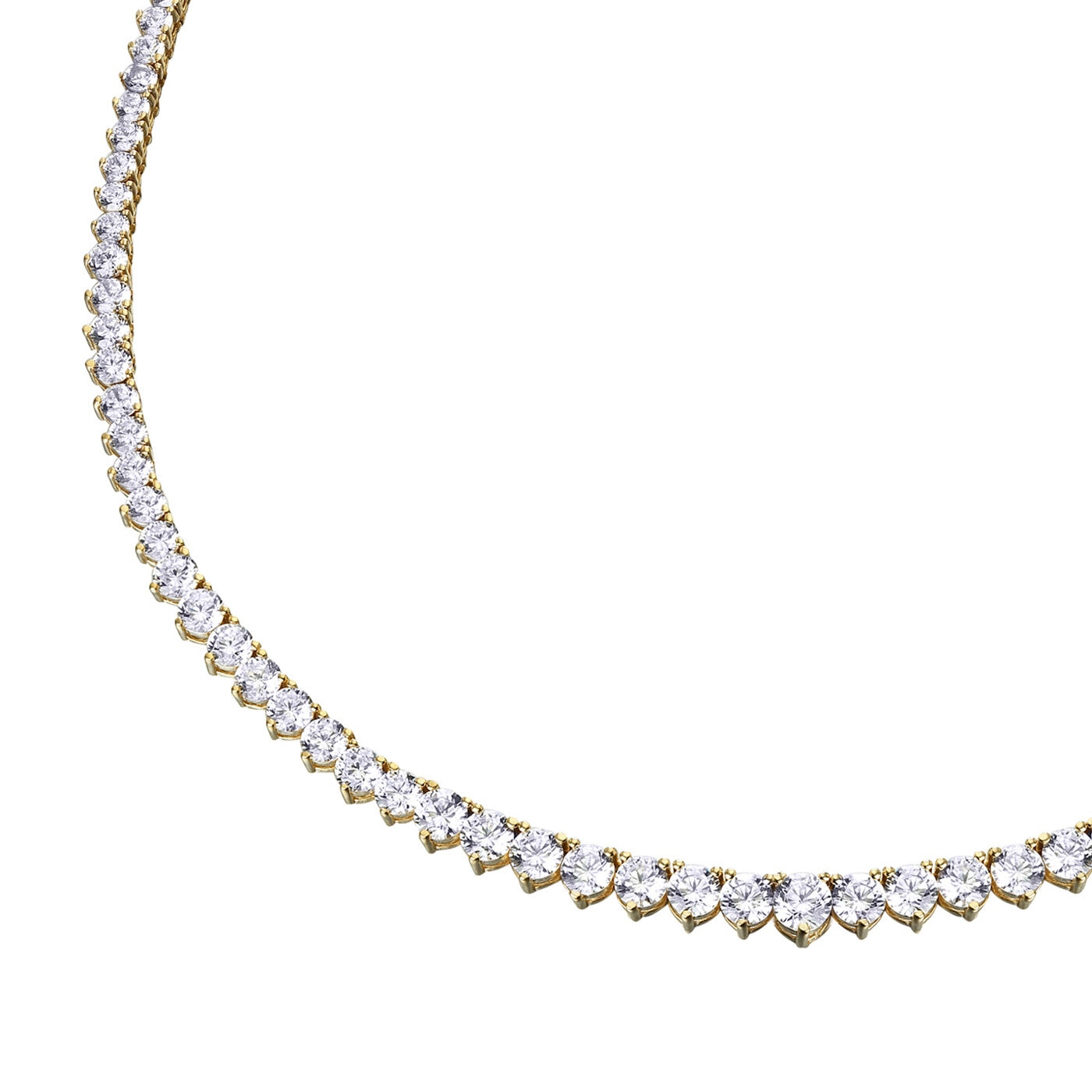 Zircons necklace + extender