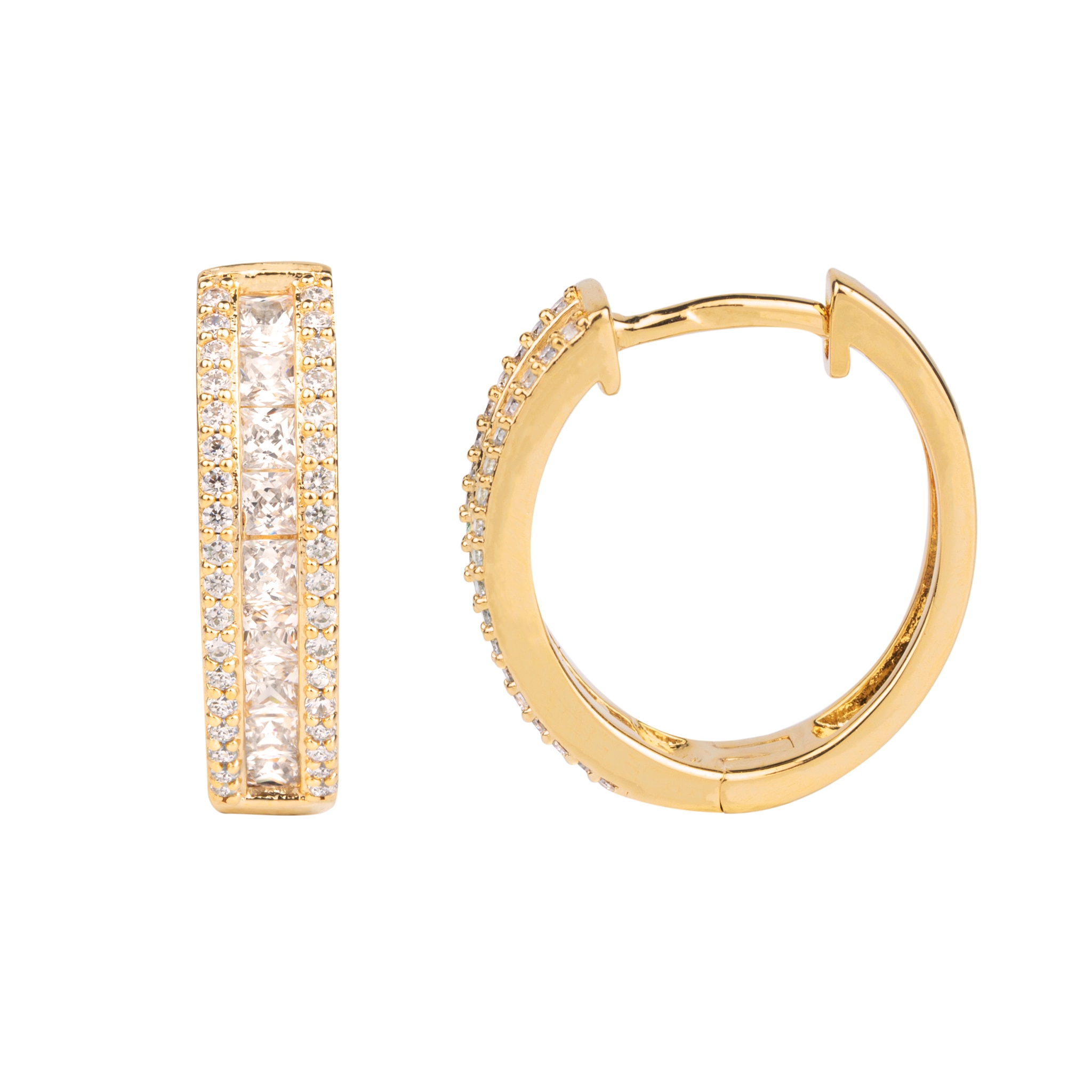 Hoop earrings medium