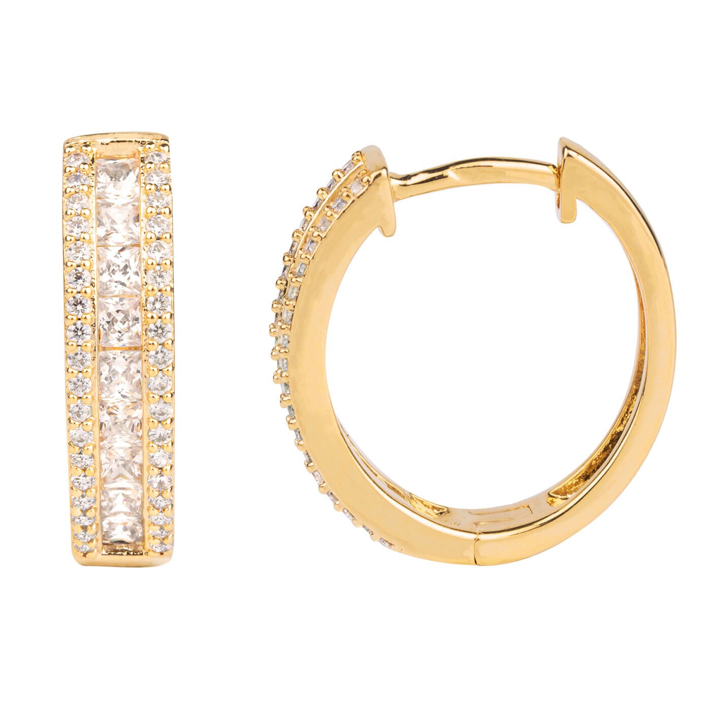 Hoop earrings medium