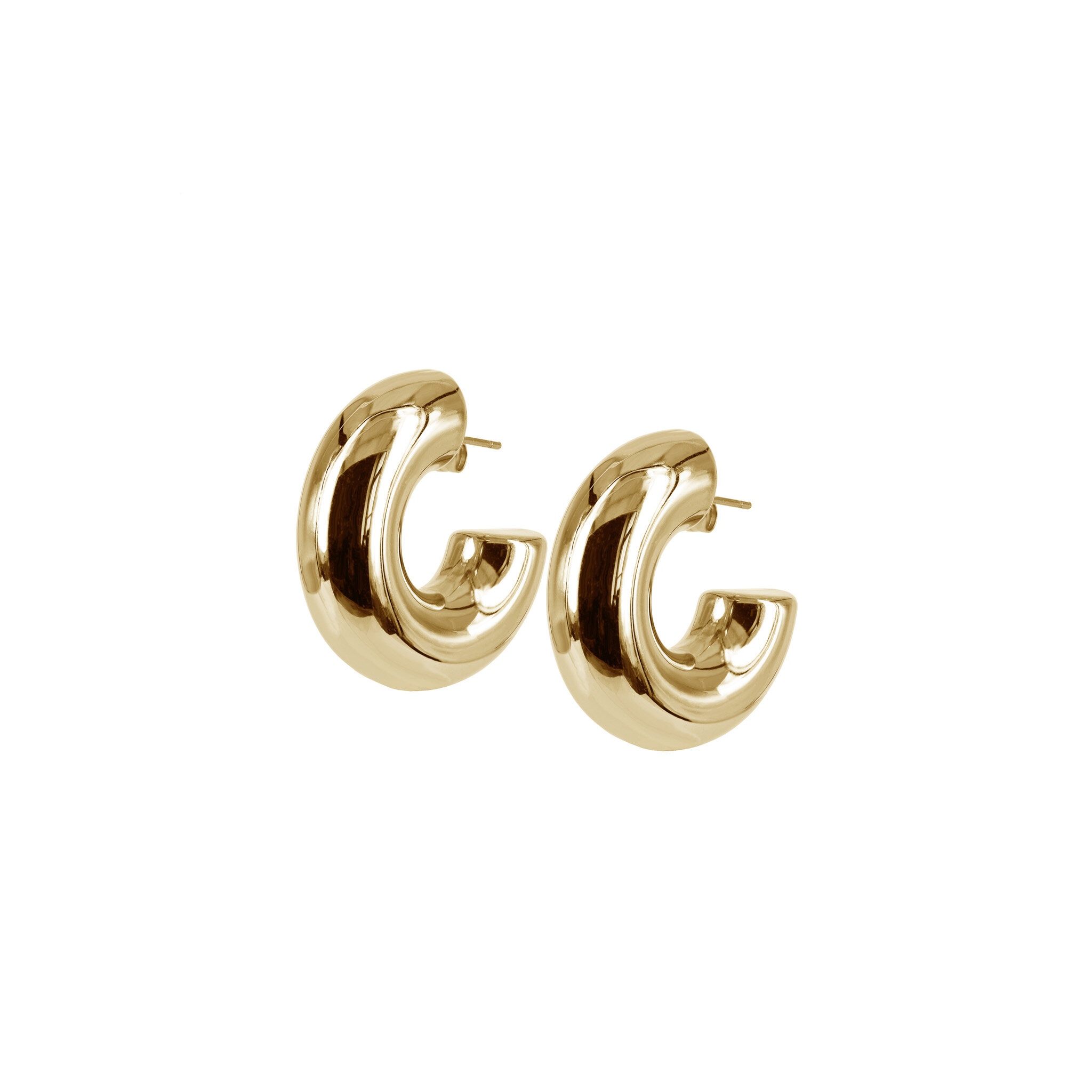 SIA örhängen guld 6x20mm