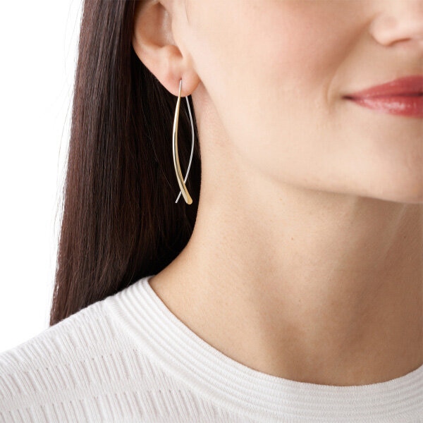 Kariana earrings (gold/silver)