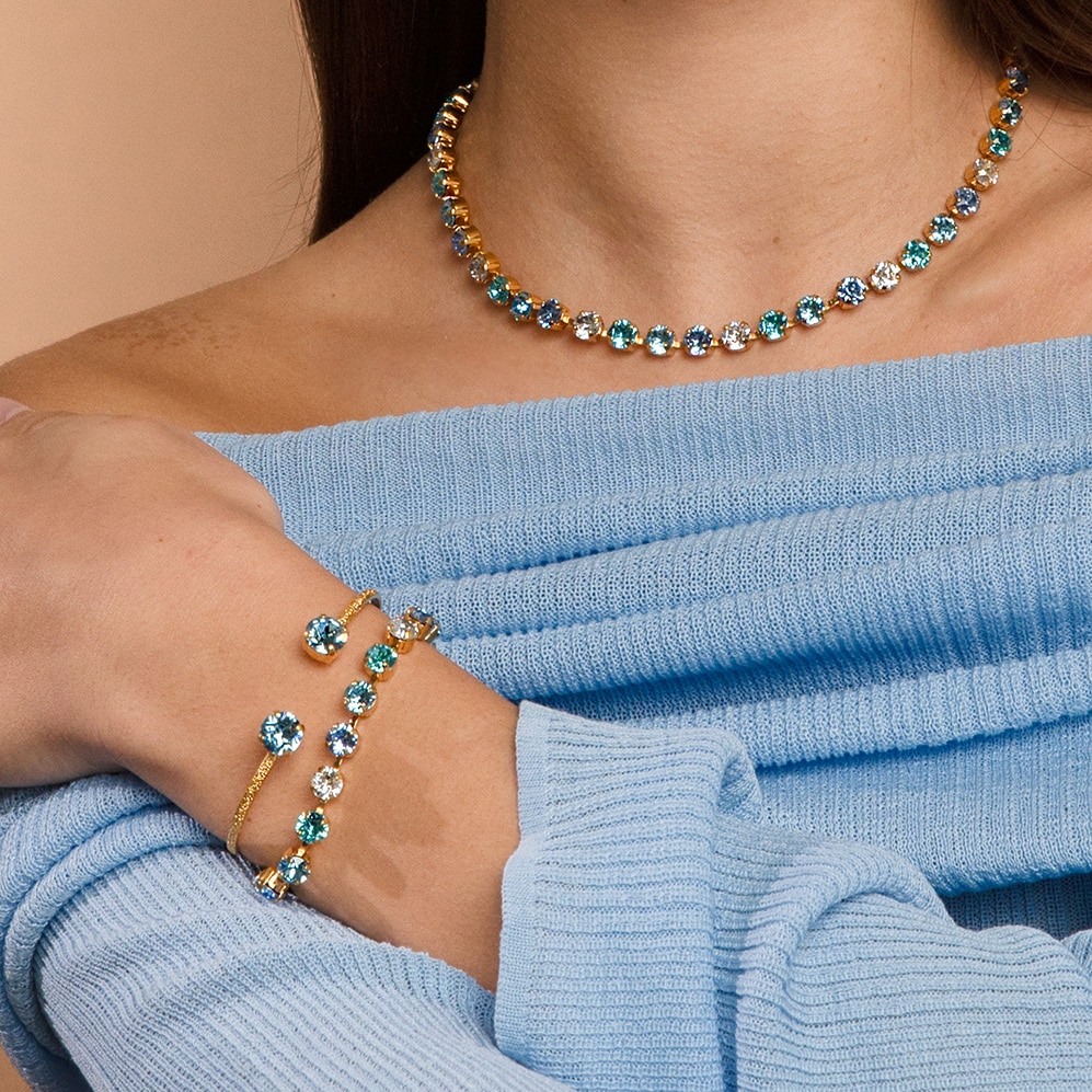 Nicola Heart Bracelet / Sea Breeze Combo