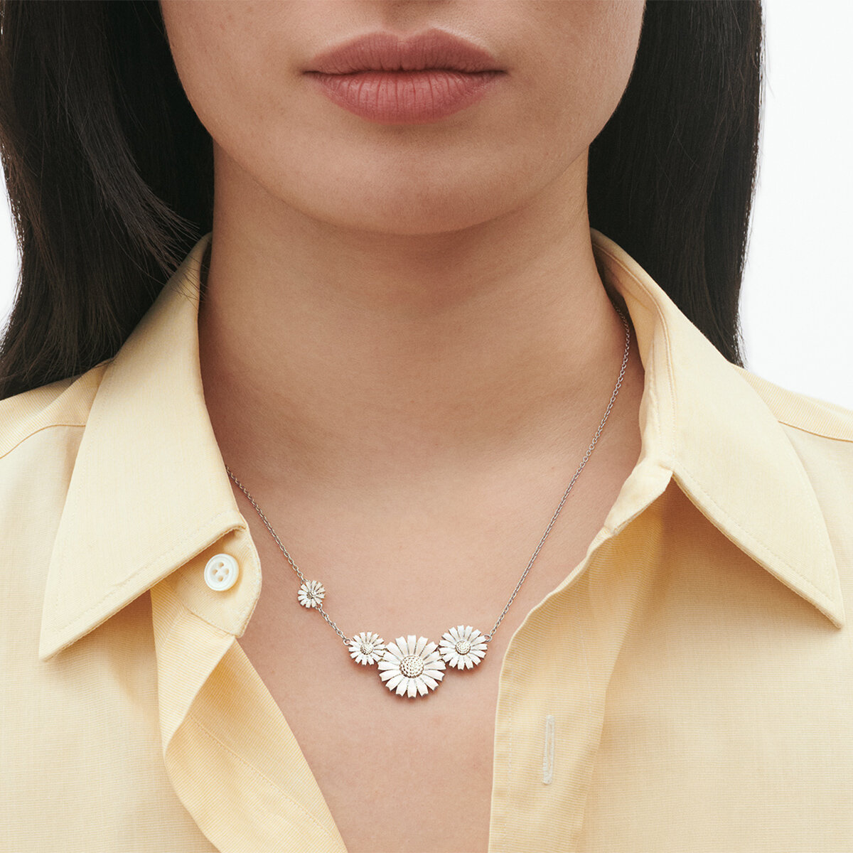 DAISY fyra blommor halsband
