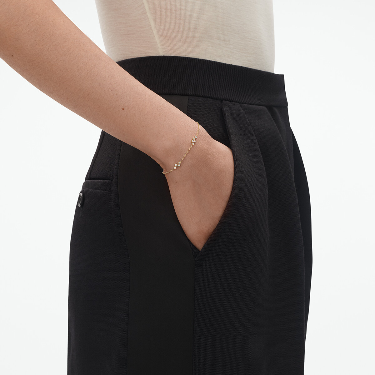GEORG JENSEN SIGNATURE DIAMONDS Armband