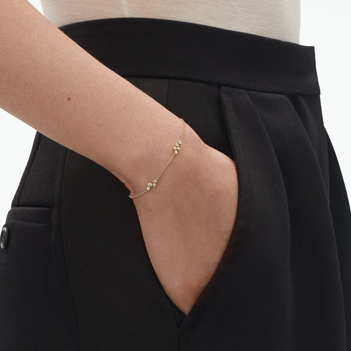 GEORG JENSEN SIGNATURE DIAMONDS Armband