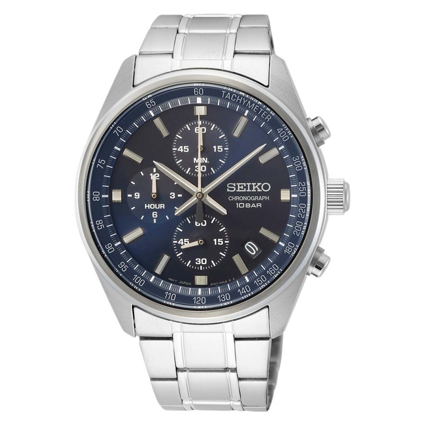 SEIKO MENS 42MM 100M CHRONOGRAPH