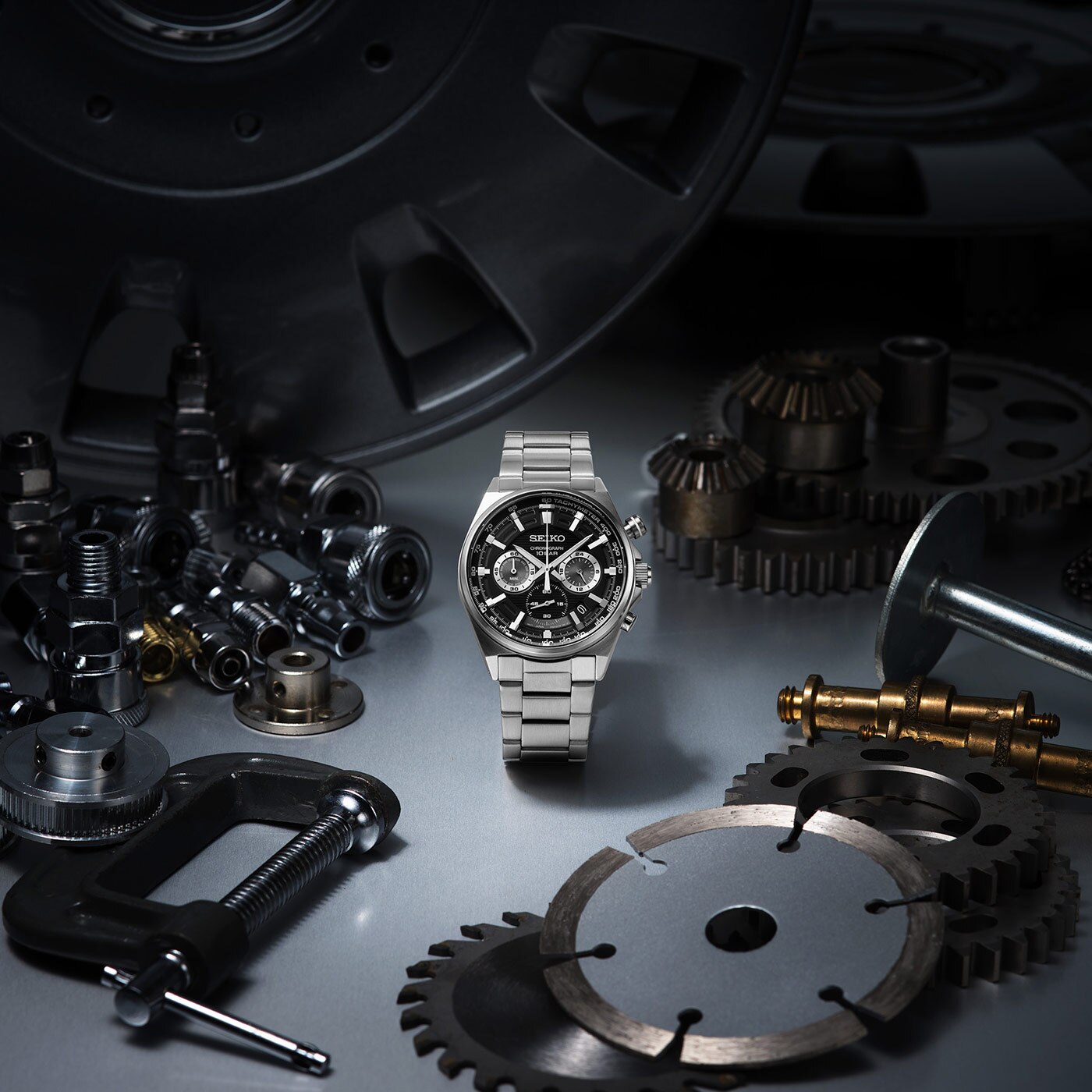 Herrklocka Chronograph SSB397P1