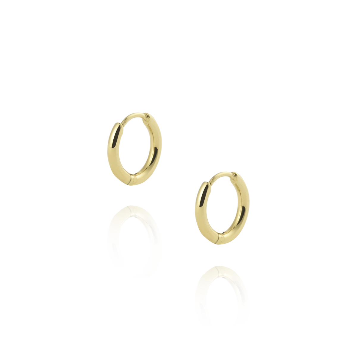 Slim Gold Mini Hoops