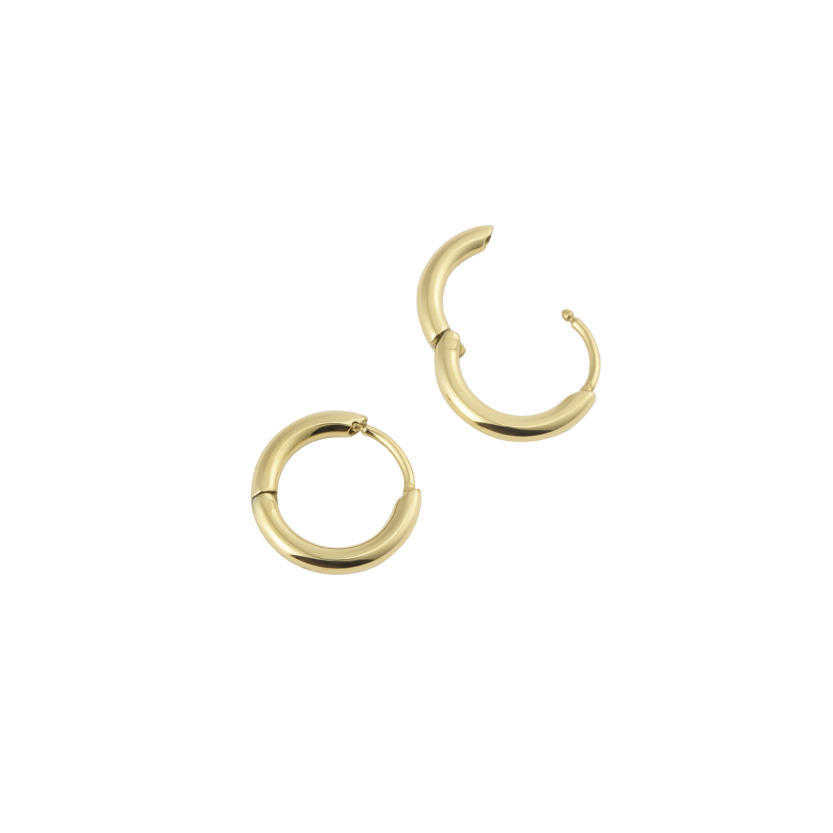 Slim Gold Mini Hoops
