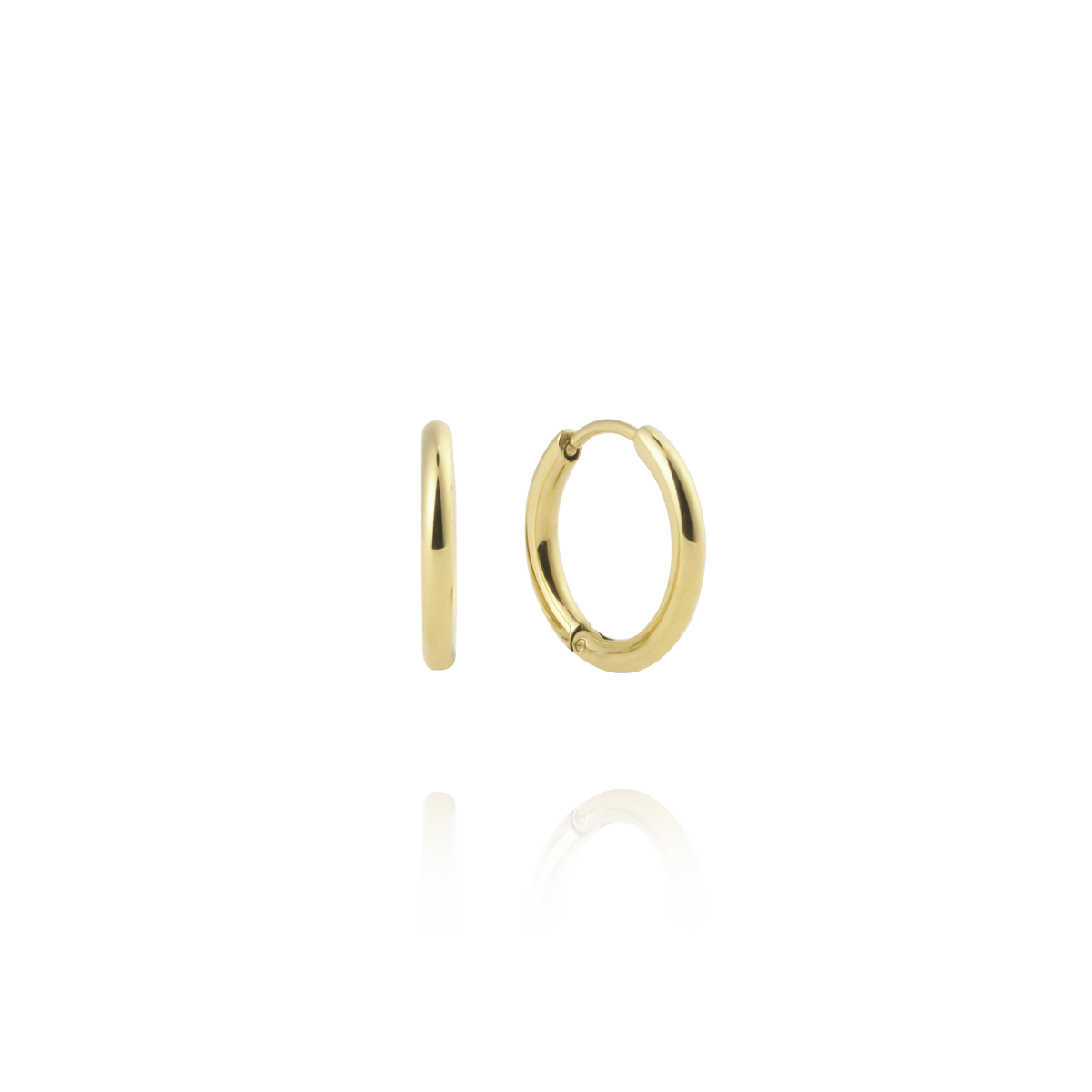 Slim Gold Small Hoops