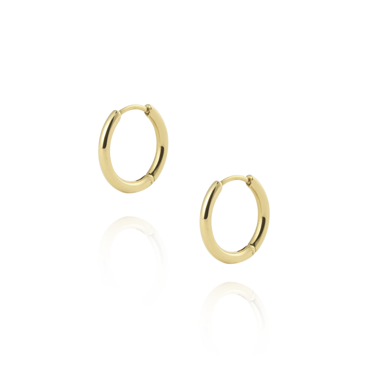 Slim Gold Small Hoops