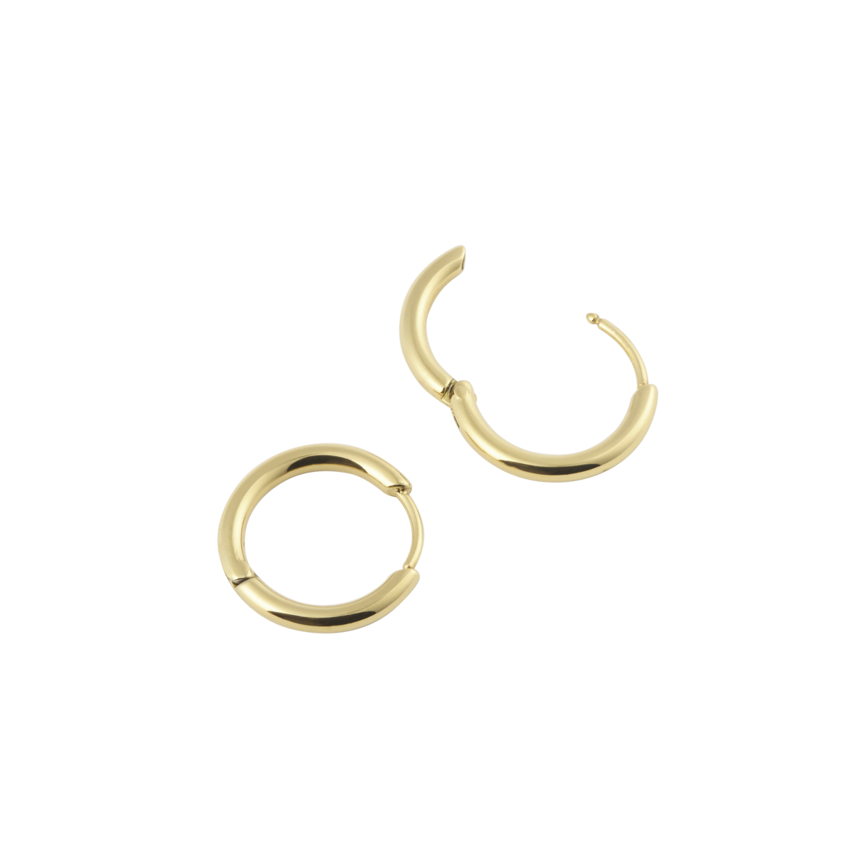 Slim Gold Small Hoops