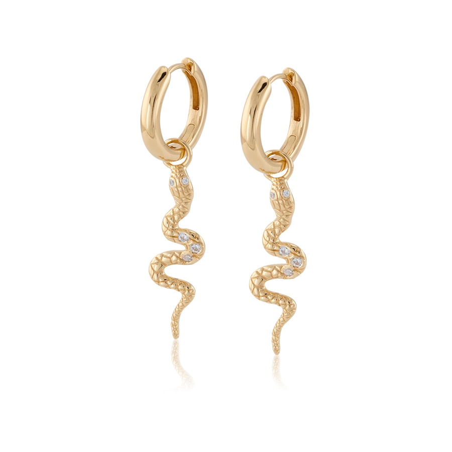 Snake earrings