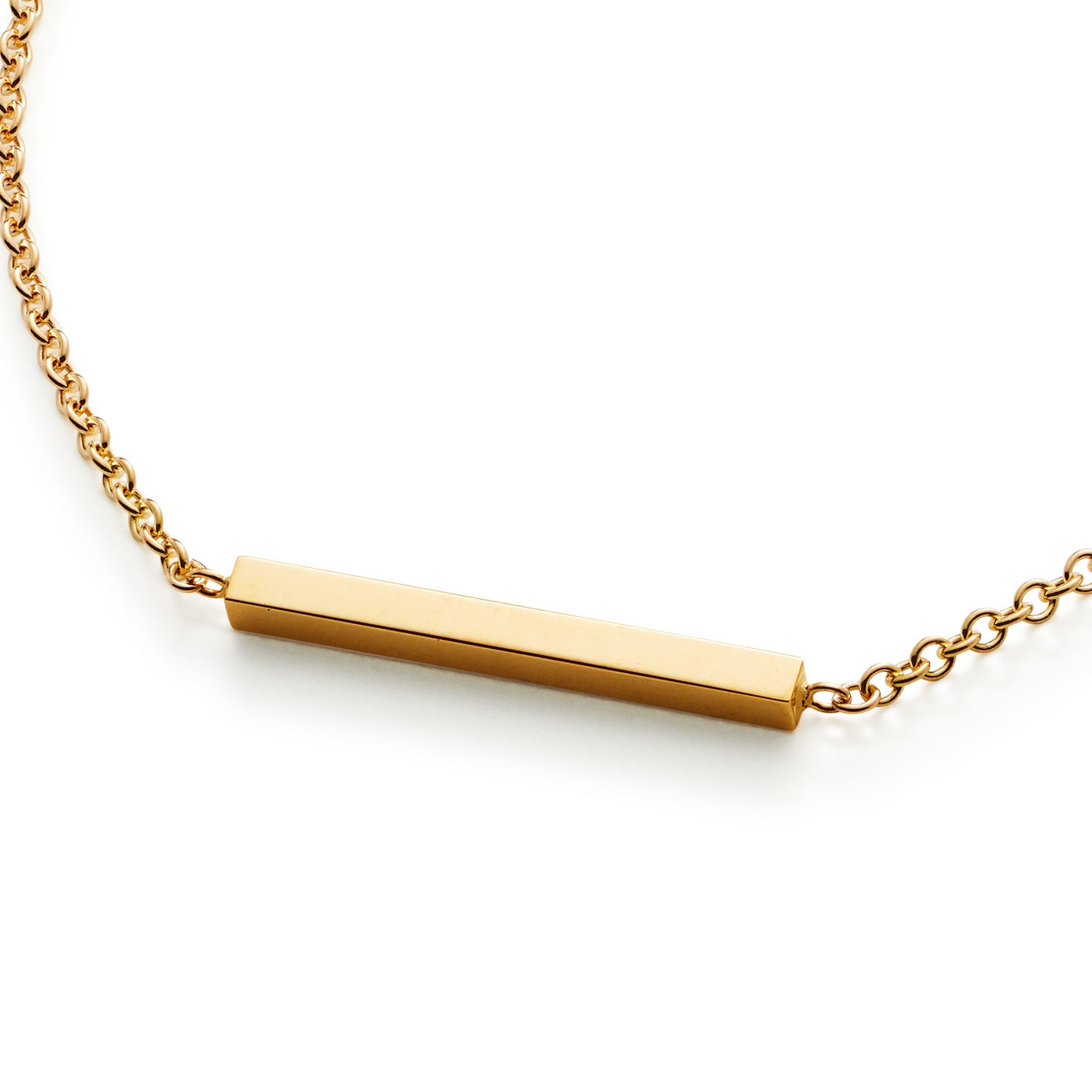 Solid armband 18K rödguld