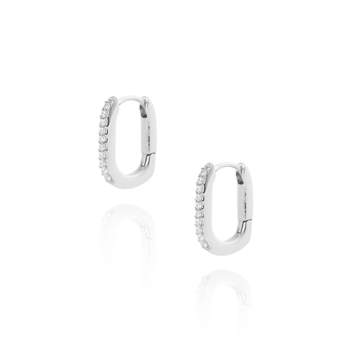 Sparkle Steel Small U-Hoops